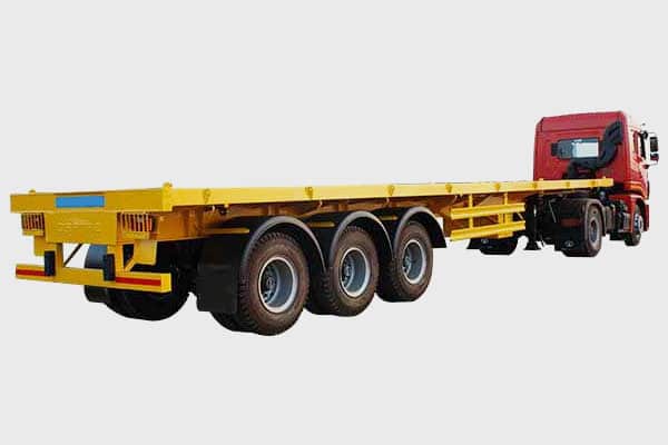 three axle flatbed trailer manufacturers in india